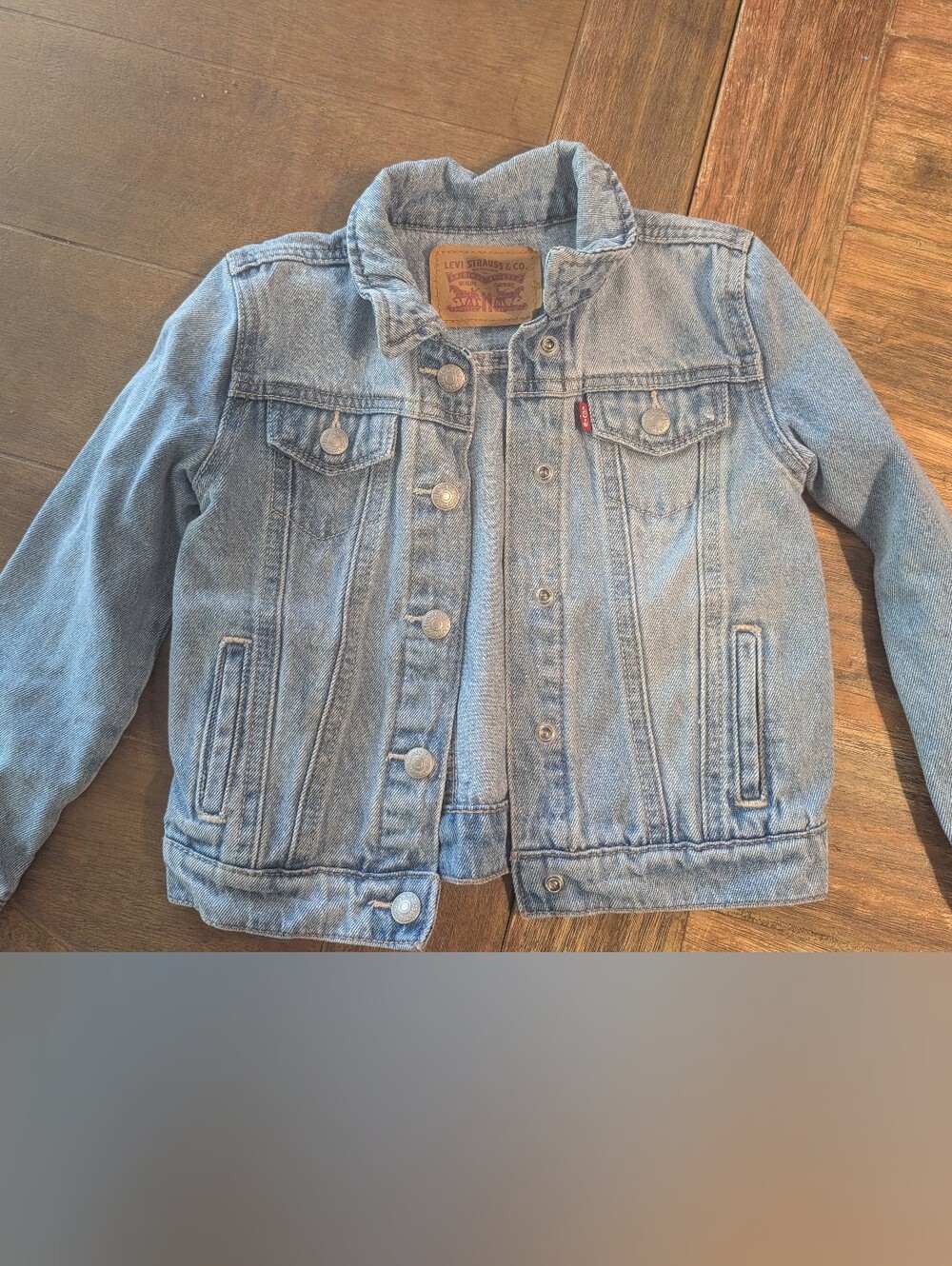 Levi's Kids 4T Light Blue Denim Jacket